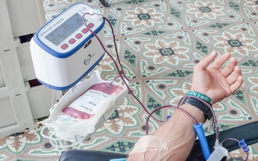 Cálculo de Hemotransfusão